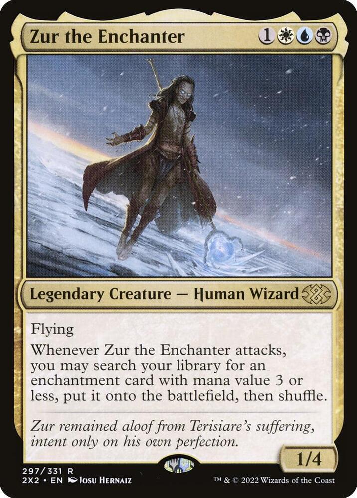 Zur the Enchanter (2X2-R-FOIL)