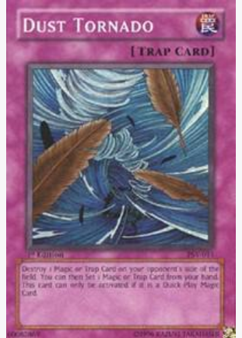 Dust Tornado (PSV-011) Light Play 1st Edition