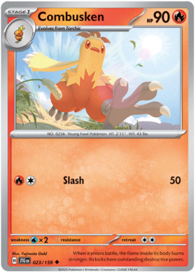 Combusken - 023/159 (JTG) Uncommon