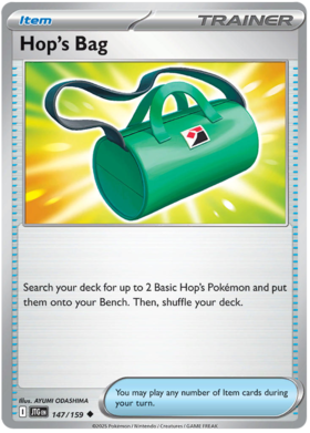 Hop's Bag - 147/159 (JTG) Uncommon