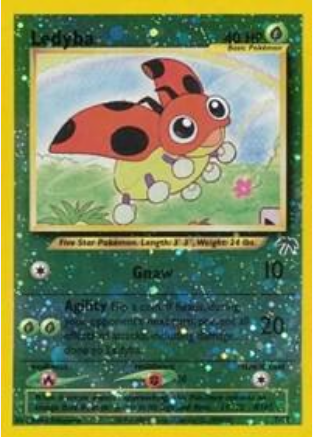 Ledyba - 07/18 (SI) Promo - Light Play Reverse Holofoil