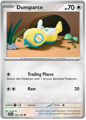 Dunsparce - 120/159 (JTG) Common