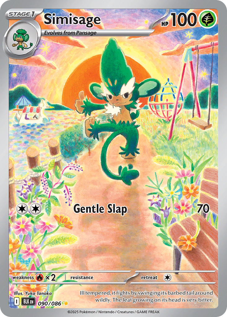 Simisage - 090/086 (BLK) Illustration Rare