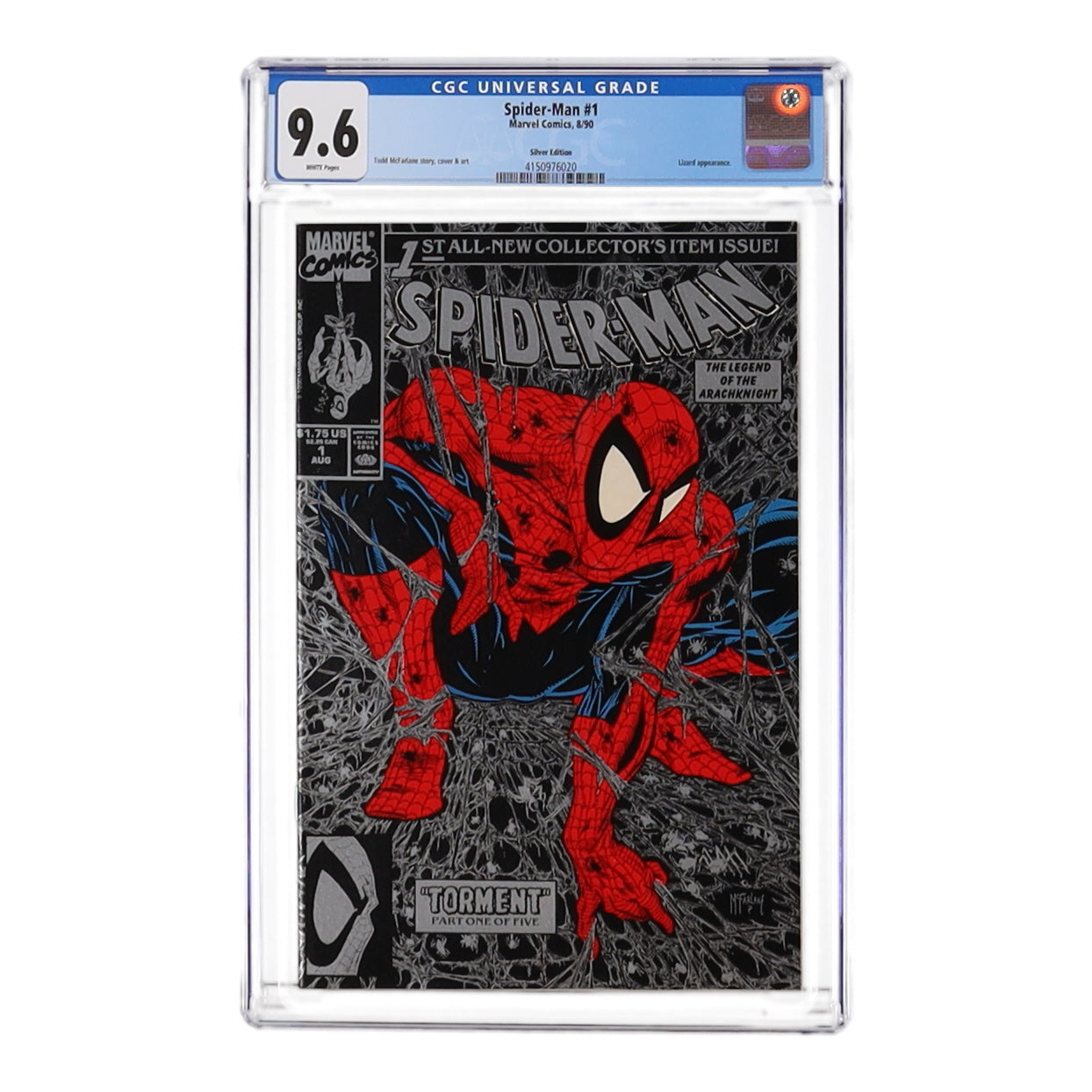 Spider-Man (1990 Series) #1 (9.6) (Graded-CGC)