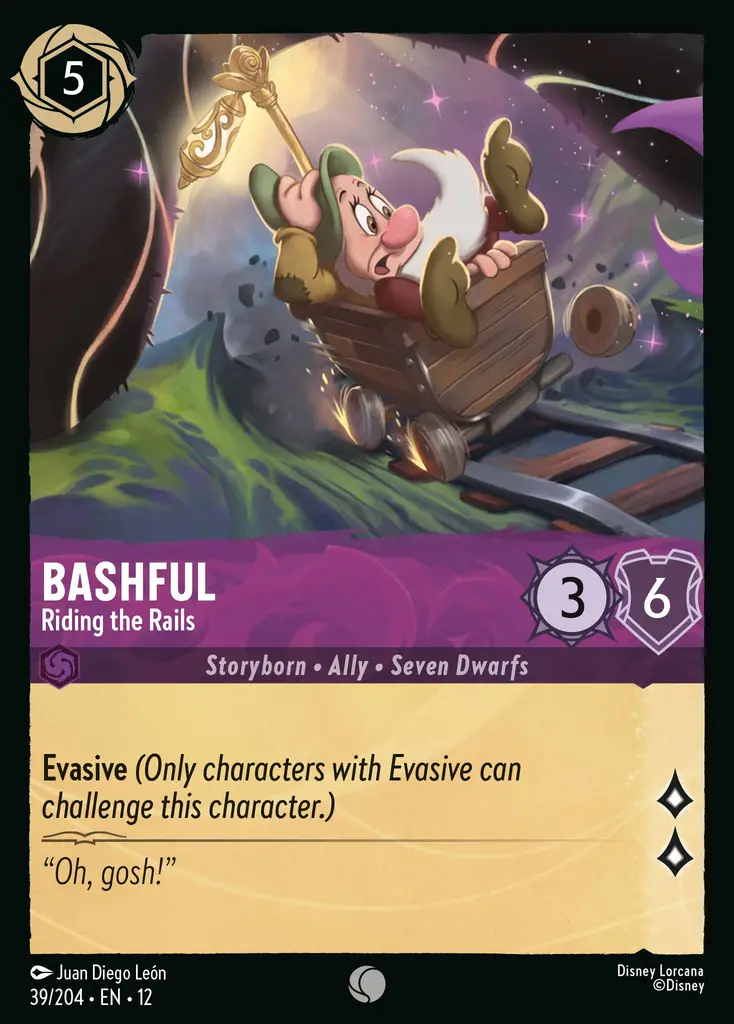 Bashful - Riding the Rails (039/204 - Wilds Unknown) Common