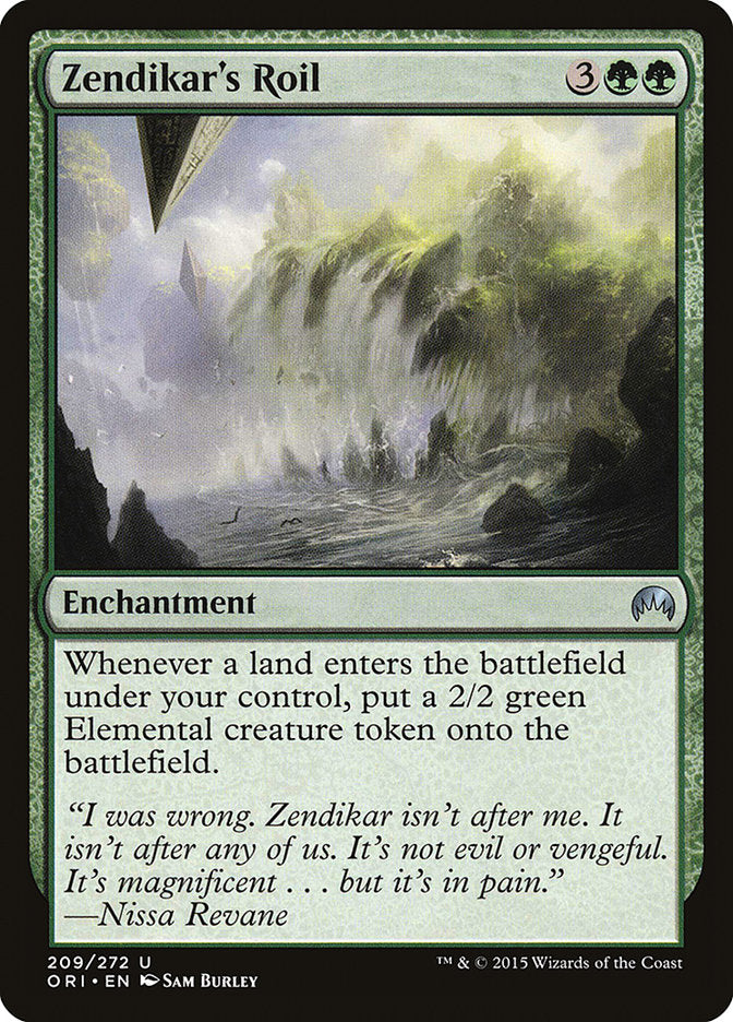 Zendikar's Roil (ORI-U-FOIL)