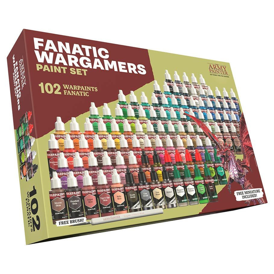 The Army Painter: Warpaints Fanatic - Wargamers Paint Set