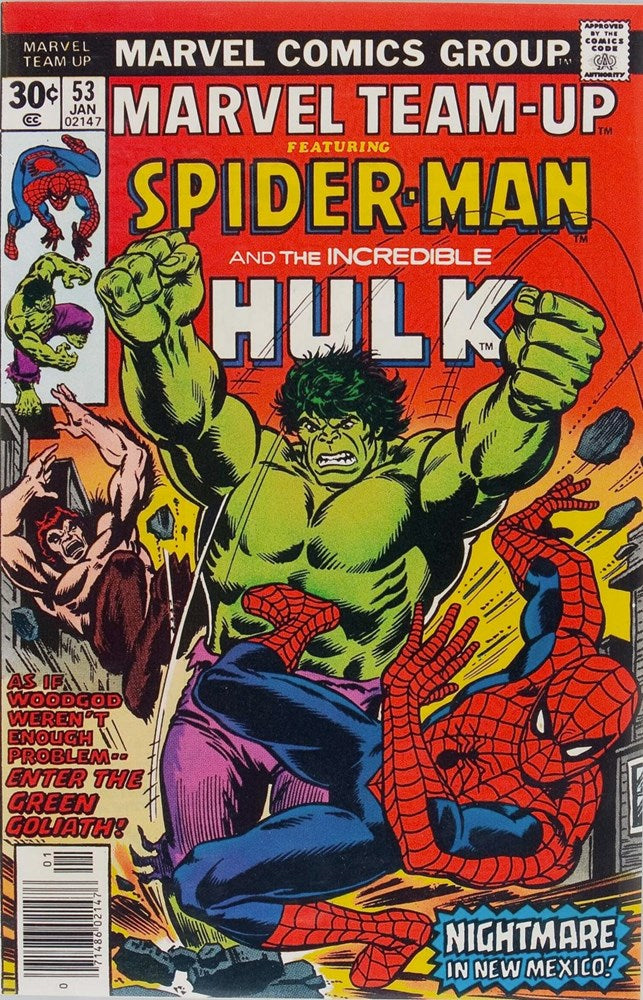 MARVEL TEAM-UP (1972 Series) #53 Hulk Team-Up - 1st John Byrne X-Men Art