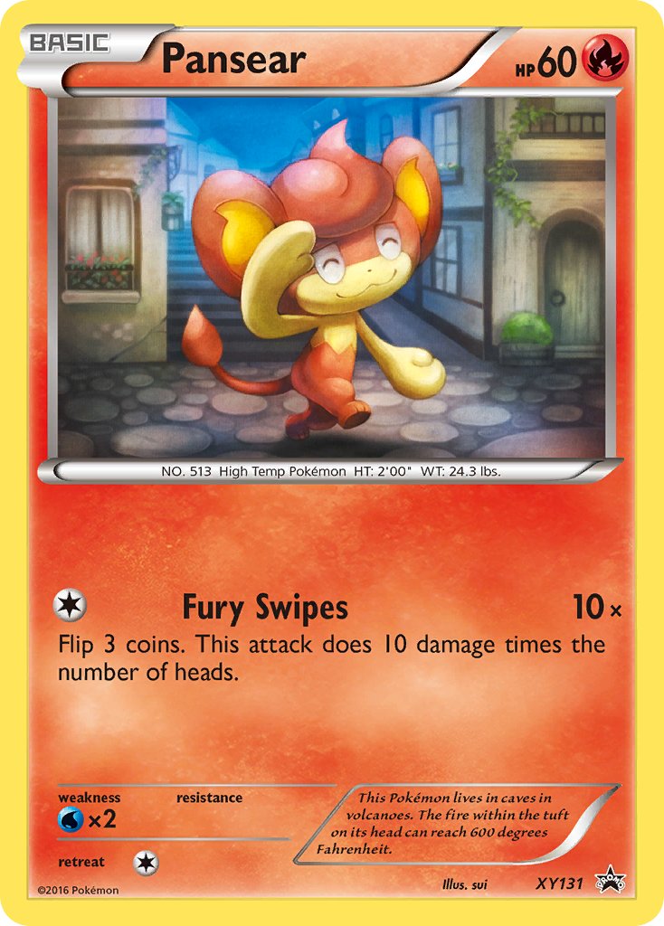 Pansear - XY131 (XY:PR) Promo - Near Mint Holofoil