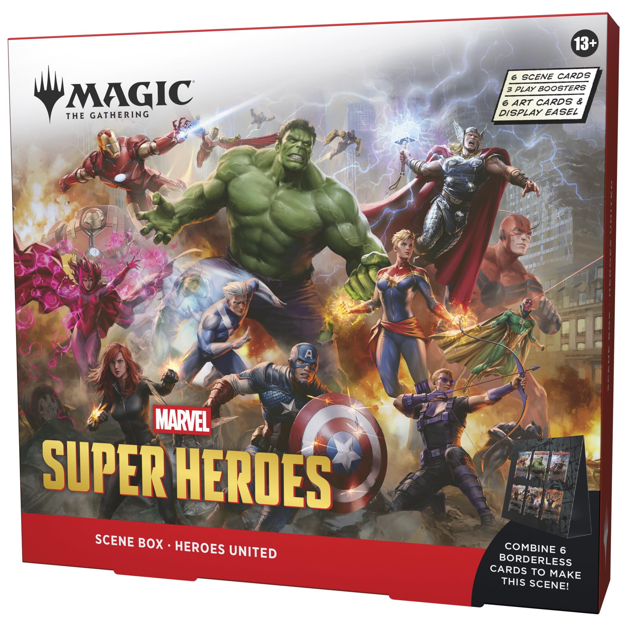 MTG: Universes Beyond: Marvel Super Heroes - Scene Box: Heroes United