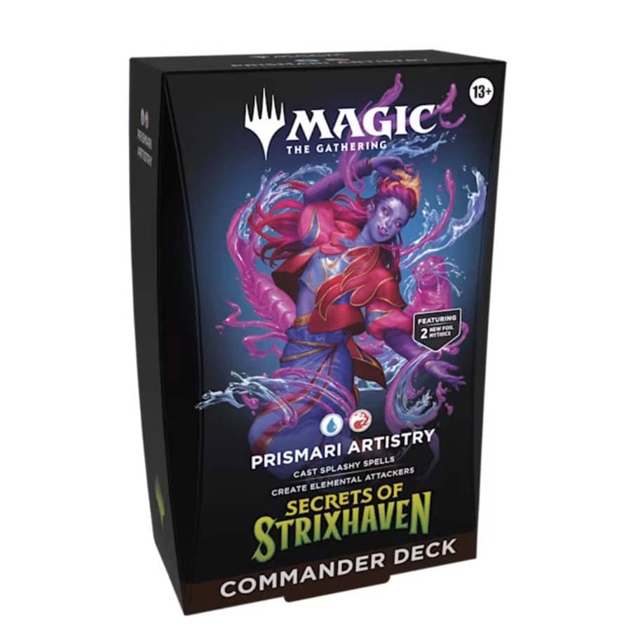 strixhaven commander decks mtg Magic The Gathering Secrets of Deck Condition - SKU:PL - 35927 Rarity_Rare This ready Affinity for Artifacts (Commander
