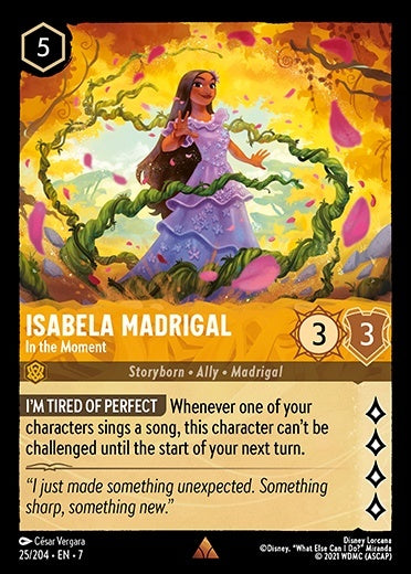 Isabela Madrigal - In the Moment (Archazia's Island - 025/204) Rare