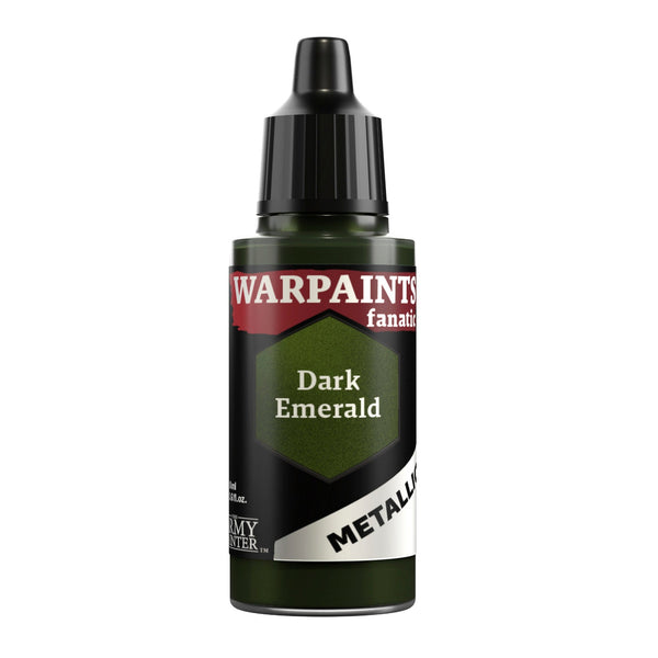 The Army Painter: Warpaints Fanatic Metallic - Dark Emerald (18ml/0.6oz)