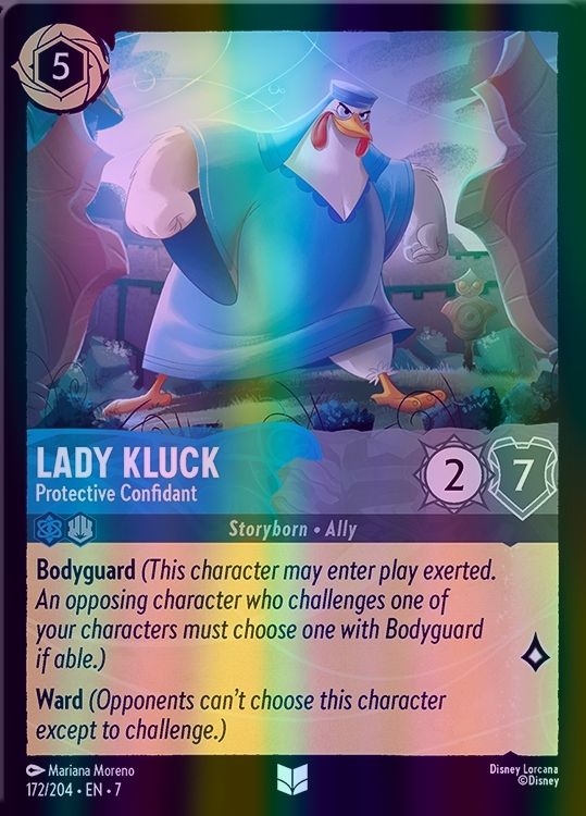 Lady Kluck - Protective Confidant (Archazia's Island - 172/204) Uncommon