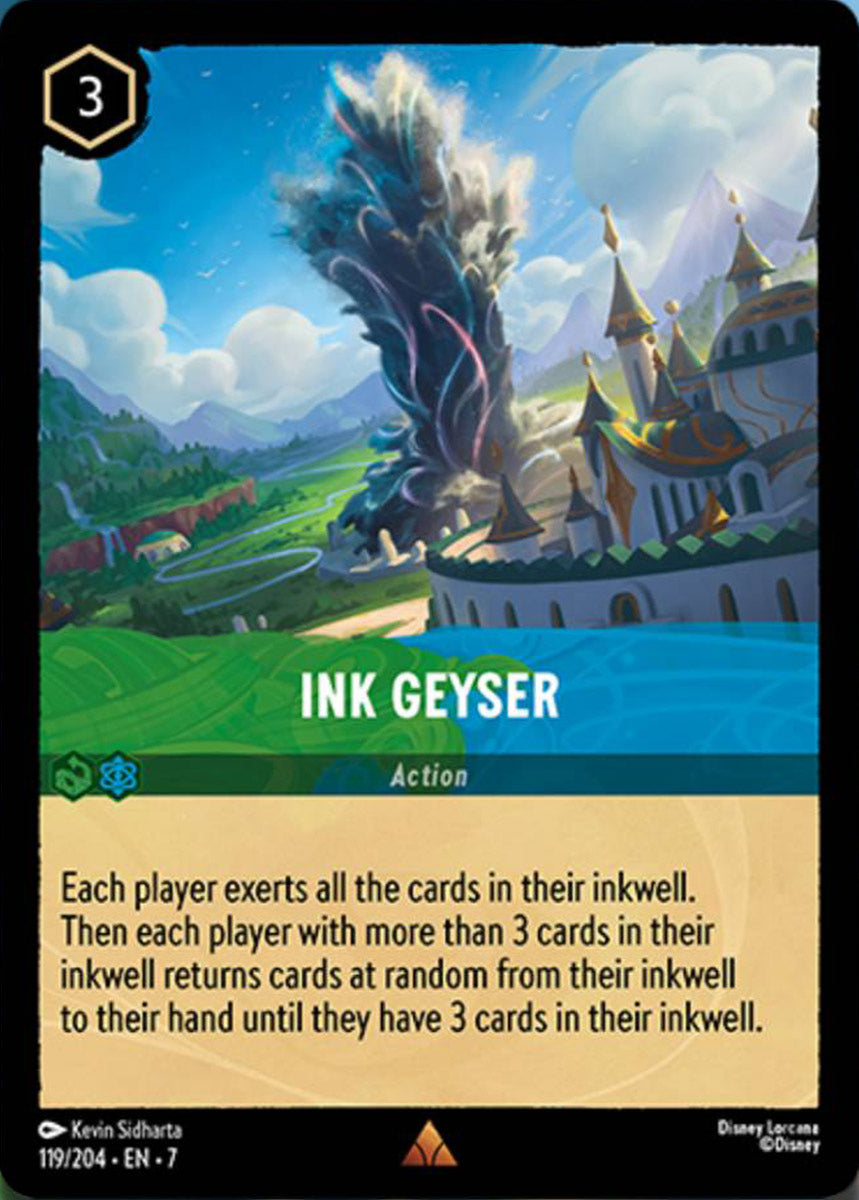 Ink Geyser (Archazia's Island - 119/204) Rare