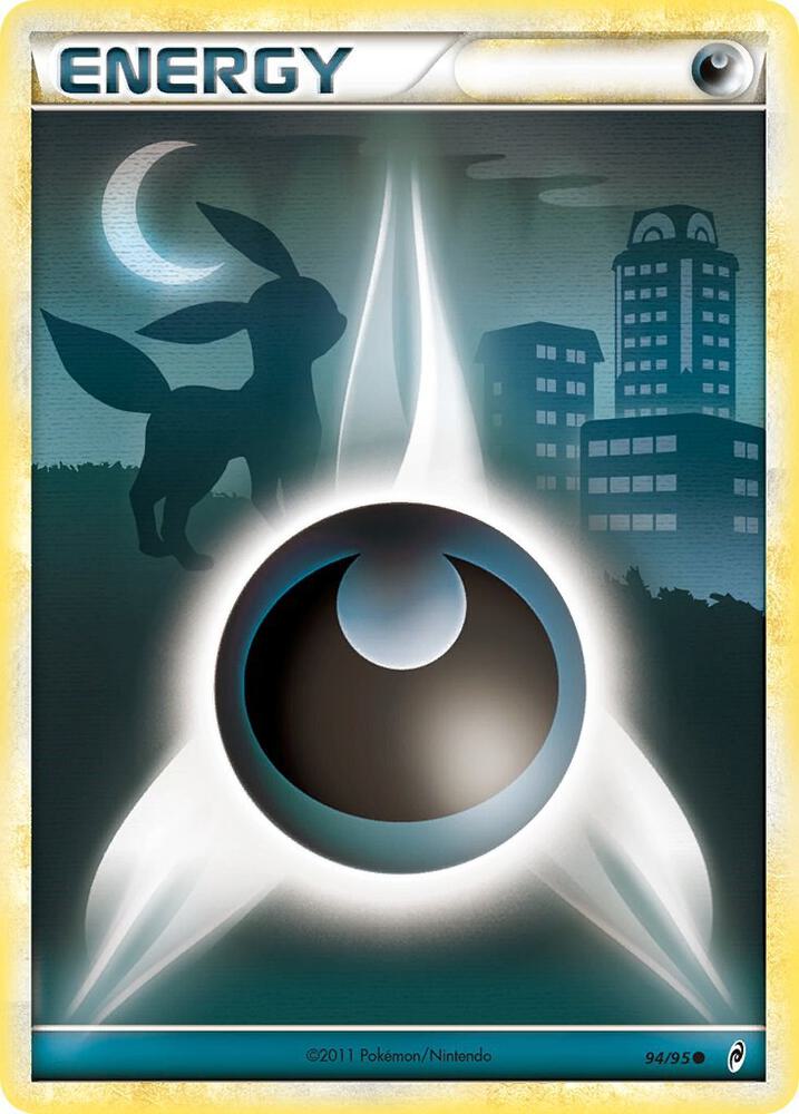 Darkness Energy - 094/095 (CL) Common - Moderate Play Holofoil