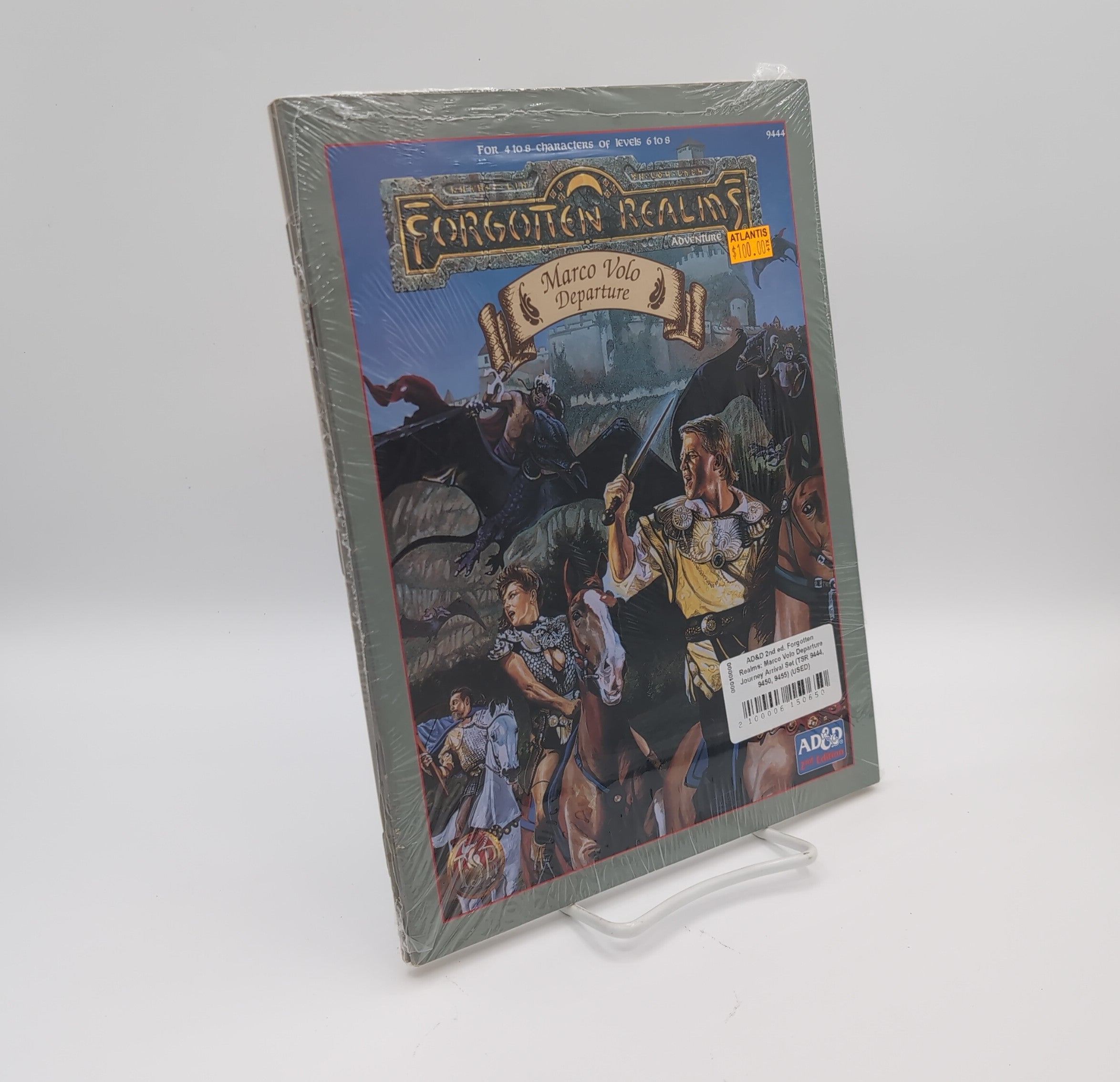 AD&D 2nd ed. Forgotten Realms: Marco Volo Departure Journey Arrival Set (TSR 9444, 9450, 9455) (USED)