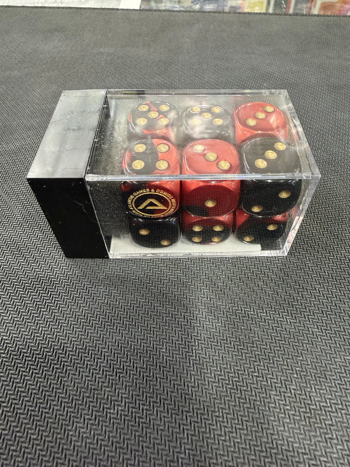 Atlantis Swag: Gemini 16mm D6 Black-Red/Gold (12)