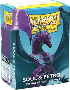 Dragon Shield: Standard - Dual Matte: Soul & Petrol 100 Count