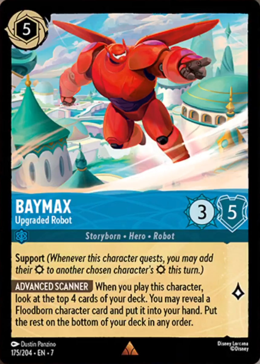 Baymax - Upgraded Robot (Archazia's Island - 175/204) Rare