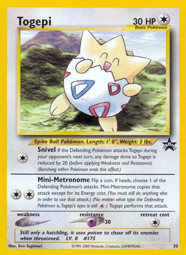 Togepi (WoTC Promo) - 30/53 (PR) Promo - Near Mint Unlimited