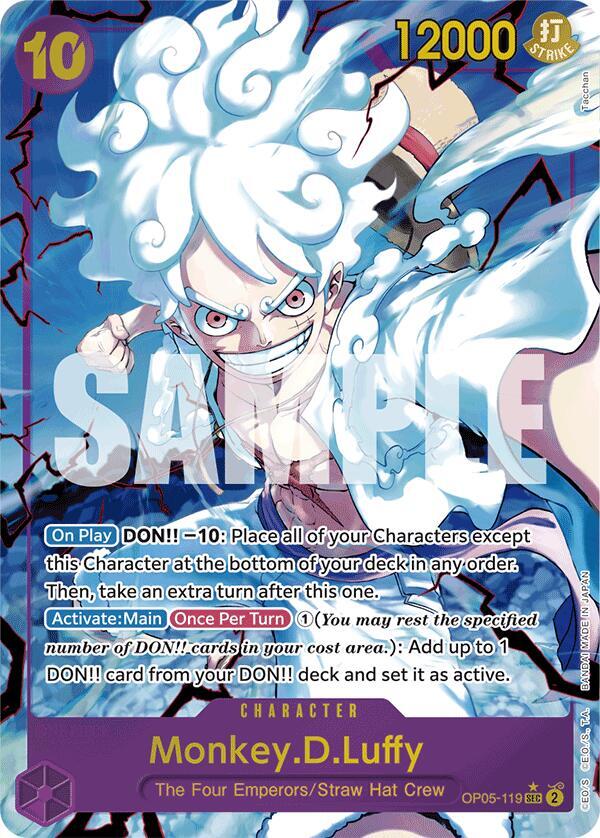 Monkey.D.Luffy (Alternate Art) (OP05-119)