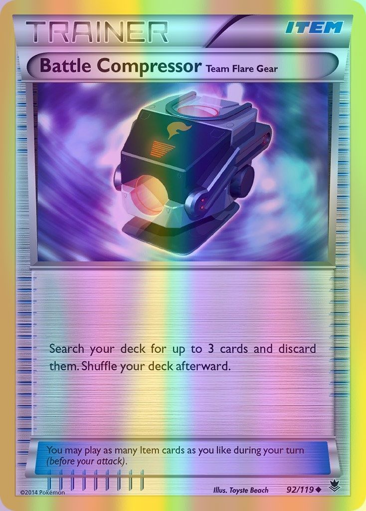 Battle Compressor - 092/119 (PHF) Uncommon