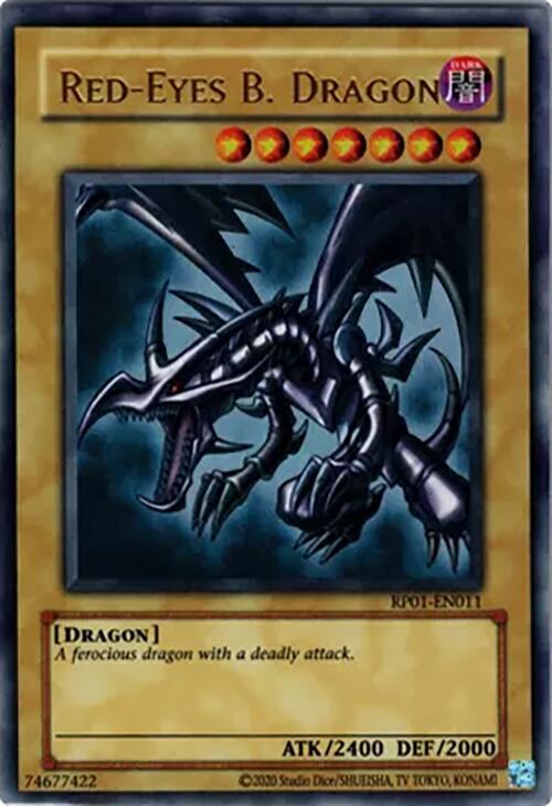 Red-Eyes B. Dragon (RP01-EN011) Near Mint Ultra Rare 2020 Reprint