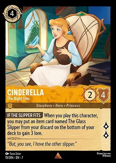 Cinderella - The Right One (Archazia's Island - 015/204) Rare