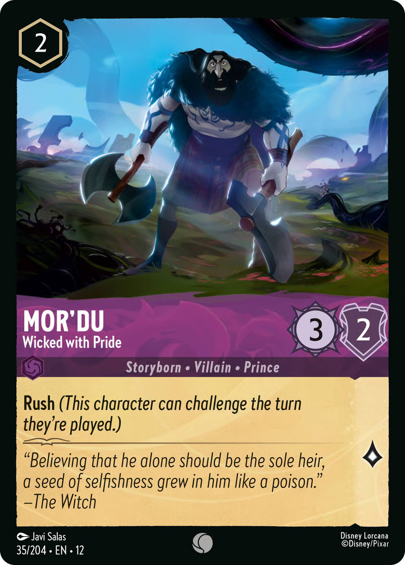 Mor'du - Wicked with Pride (035/204 - Wilds Unknown) Common