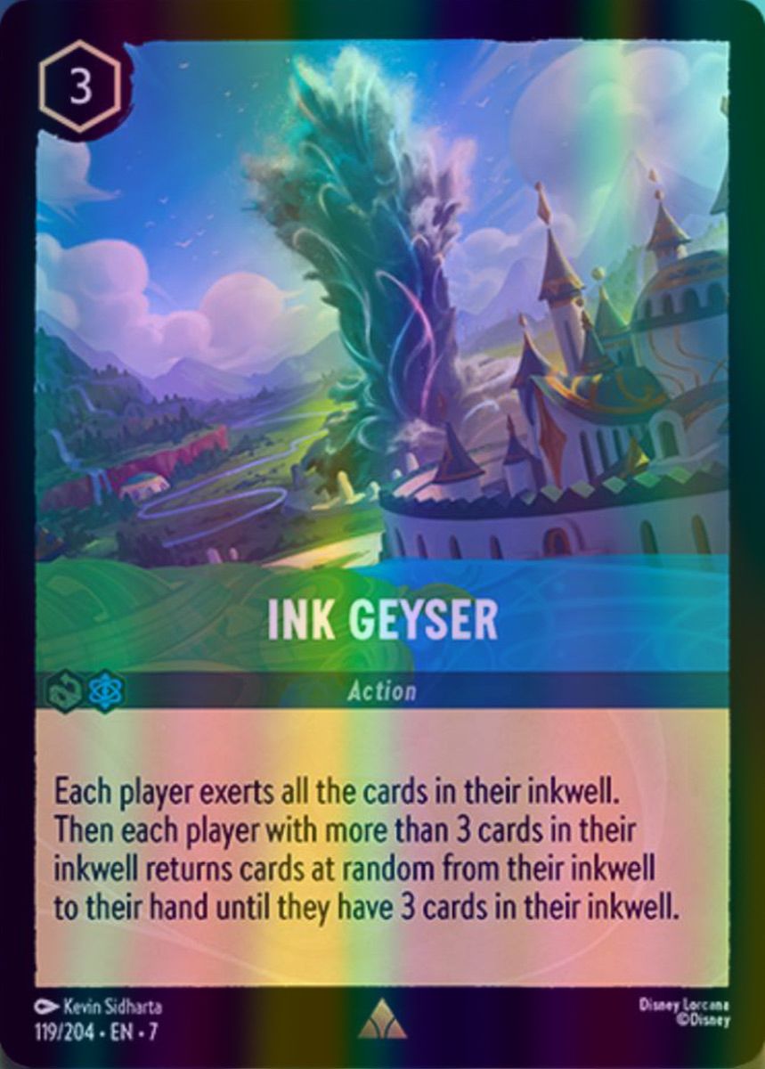 Ink Geyser (Archazia's Island - 119/204) Rare