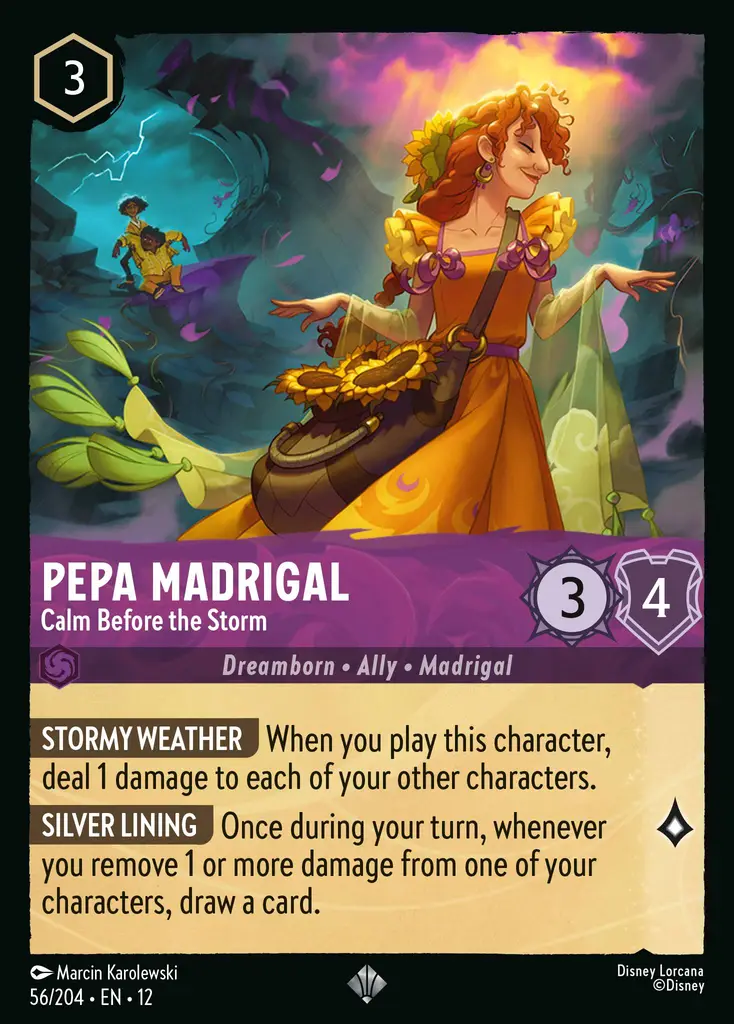 Pepa Madrigal - Calm Before the Storm (Wilds Unknown - 056/204) Super Rare