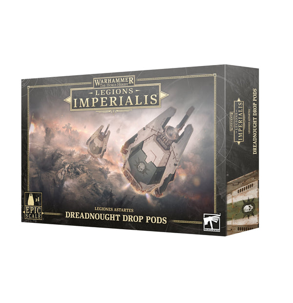 The Horus Heresy - Legions Imperialis: Legiones Astartes - Dreadnought Drop Pods (Release Date: 05.18.24)