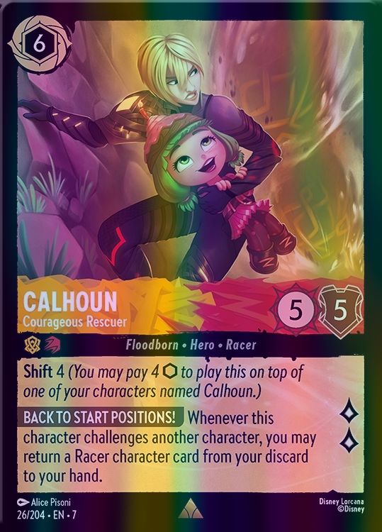Calhoun - Courageous Rescuer (Archazia's Island - 026/204) Rare