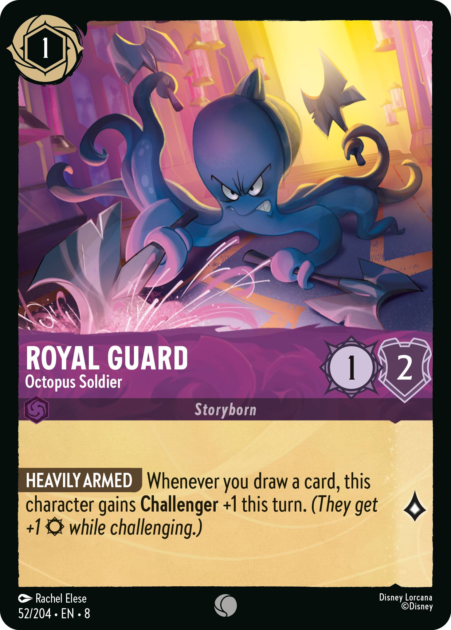 Royal Guard - Octopus Soldier (Reign of Jafar - 052/204 ) Common