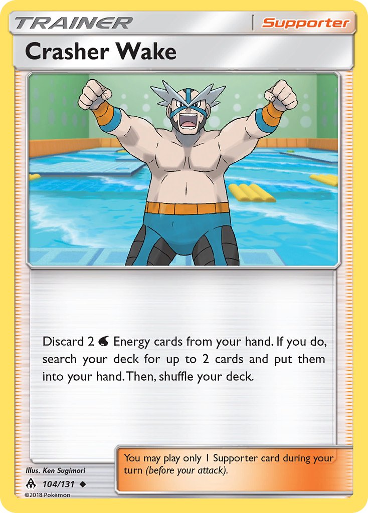 Crasher Wake - 104/131 (FLI) Uncommon - Near Mint