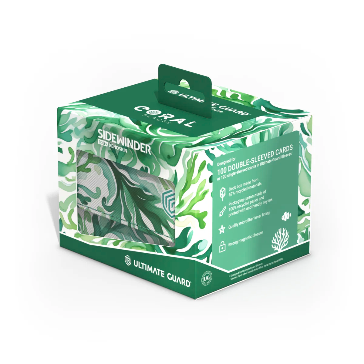Ultimate Guard: Deck Case - Sidewinder 100+ XenoSkin - 2025 Exclusive Coral Places: