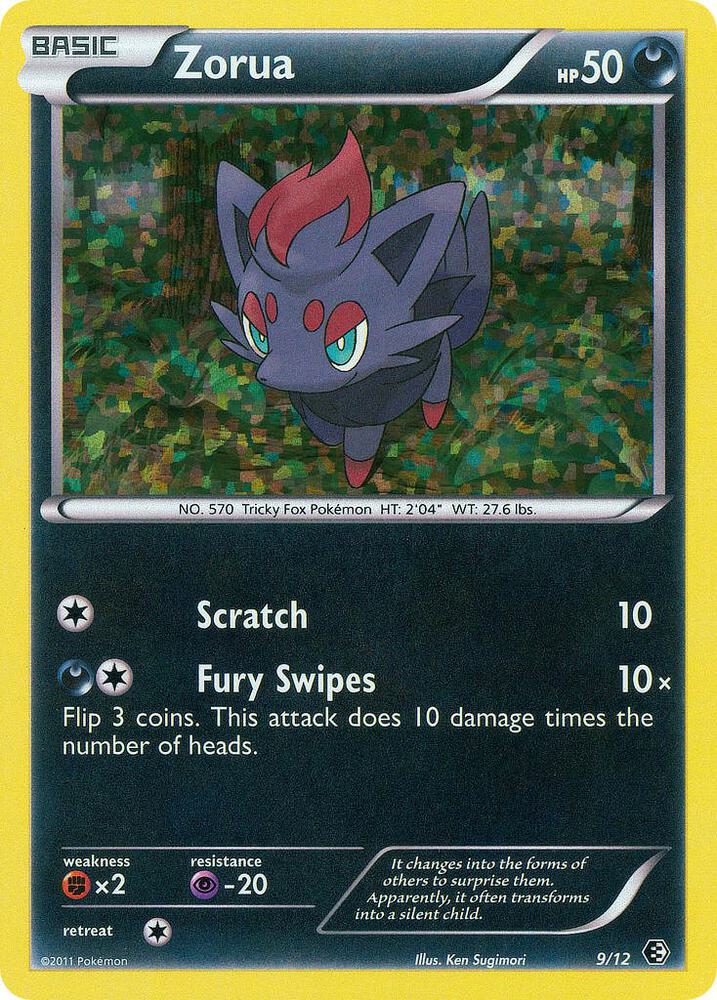 Zorua 09/12 (MCD11) Promo - Near Mint