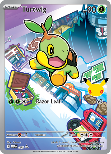 Turtwig - 040 (MEP) Promo