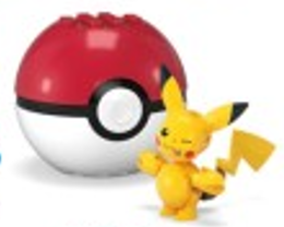 MEGA Construx: Pokemon - Poke Ball w/ Pikachu