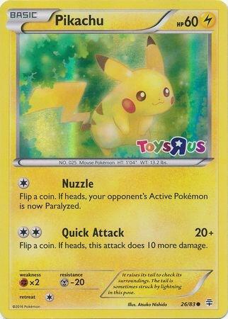 Pikachu (Toys R Us) Near Mint