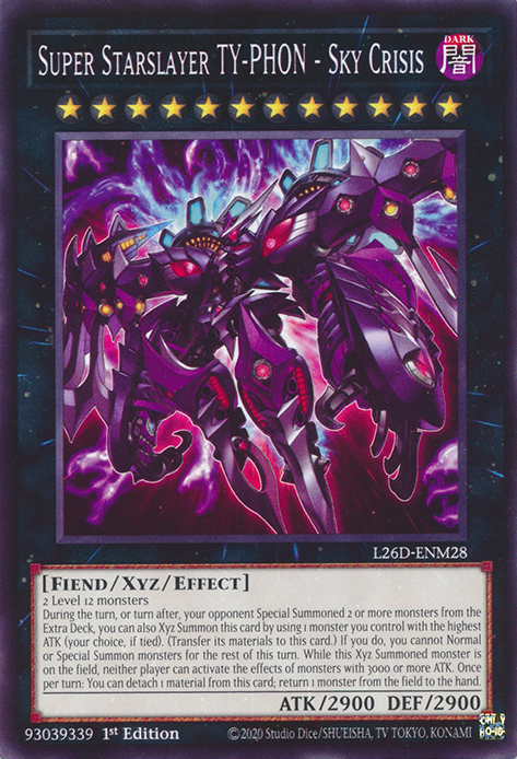 Super Starslayer TY-PHON - Sky Crisis (L26D-ENM28)