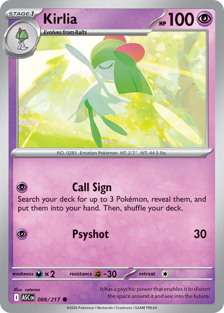 Kirlia - 088/217 (ASC) Common