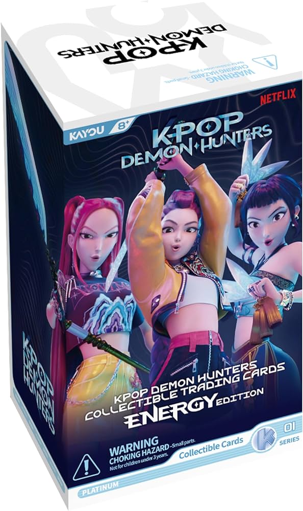 K-Pop Demon Hunters Collectible Trading Cards: Energy Edition - Series 1-A Display