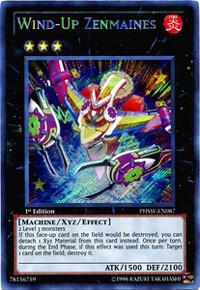 Wind-Up Zenmaines (PHSW-EN011) Secret Rare - Light Played Unlimited