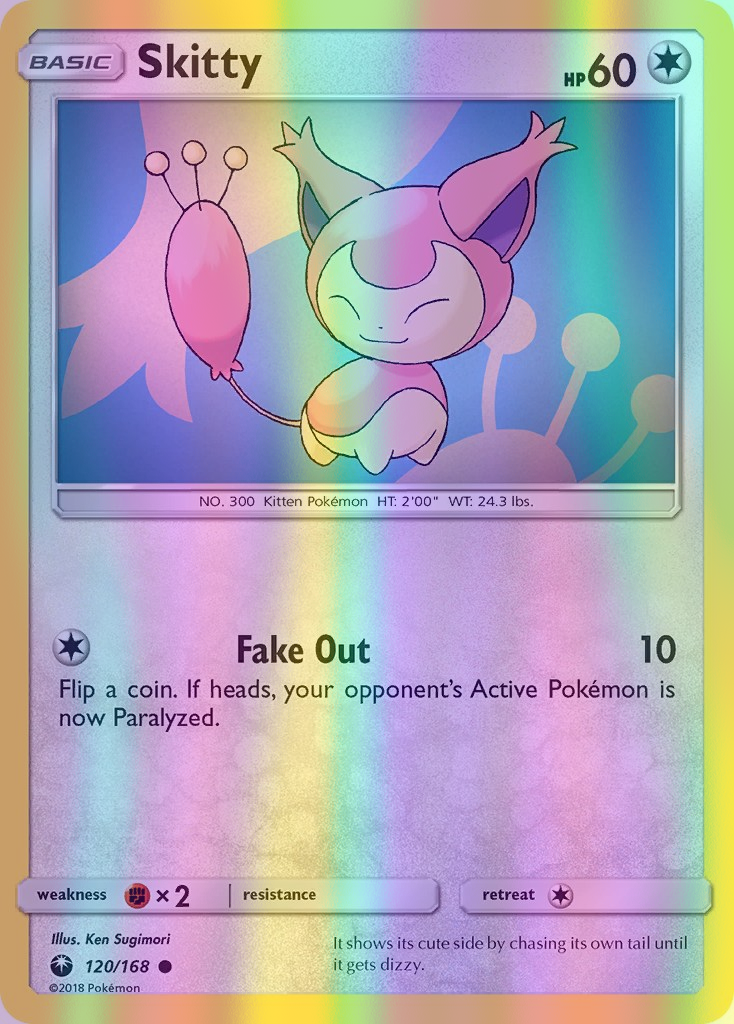 Skitty - 120/168 (CES) Common - Near Mint Reverse Holofoil