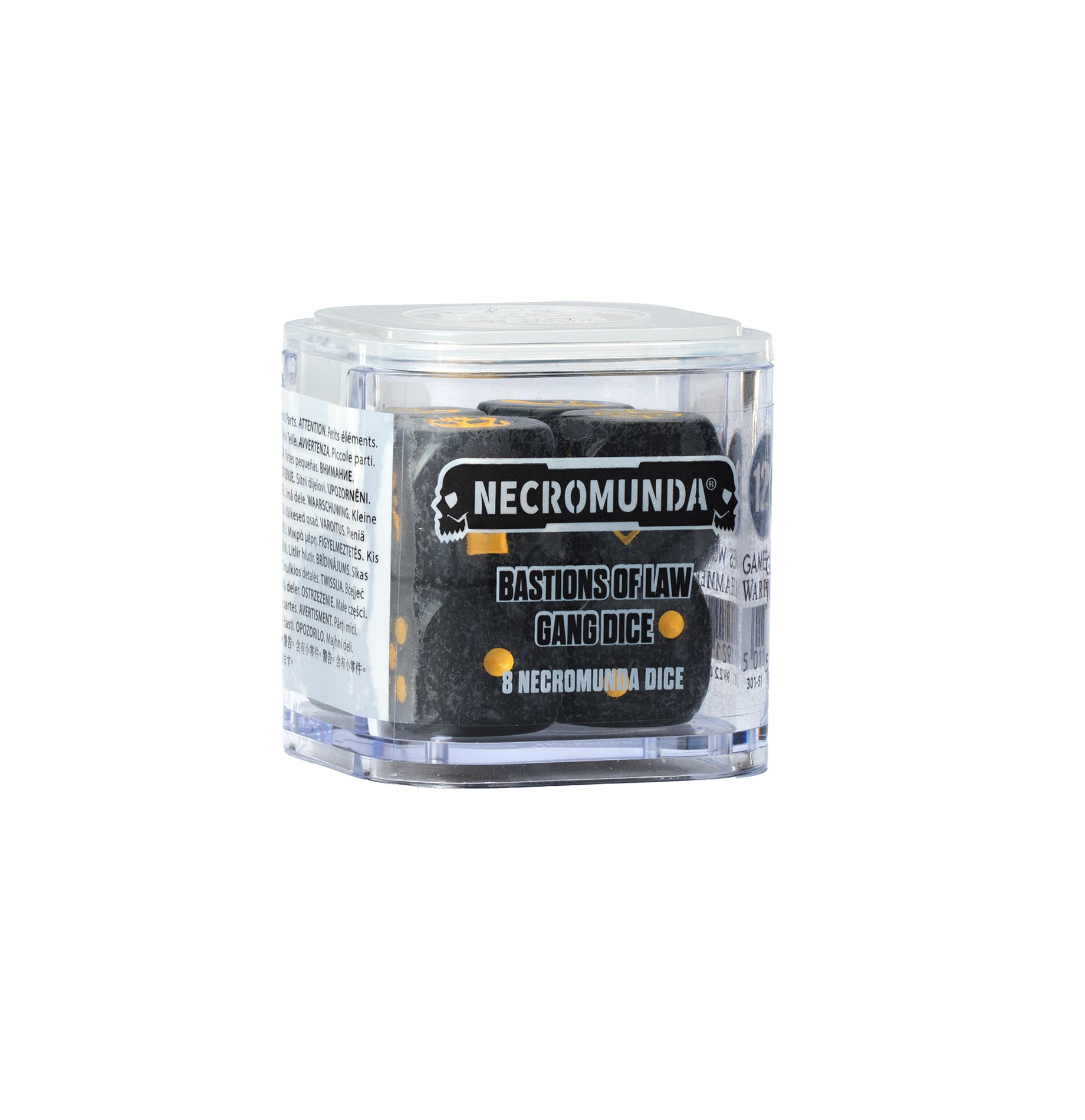 Citadel Hobby: Dice Set - Necromunda: Bastions of Law (Palanite Enforcer) (8) (Release Date: 09.27.25)