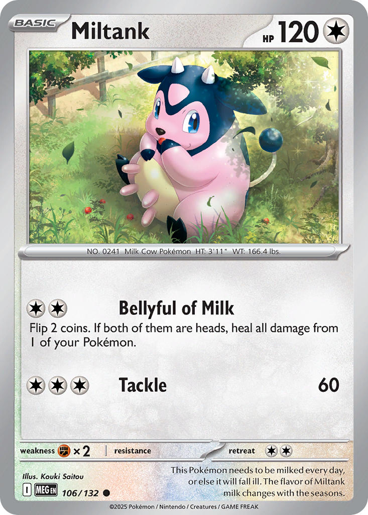Miltank - 106/132 (MEG) Common