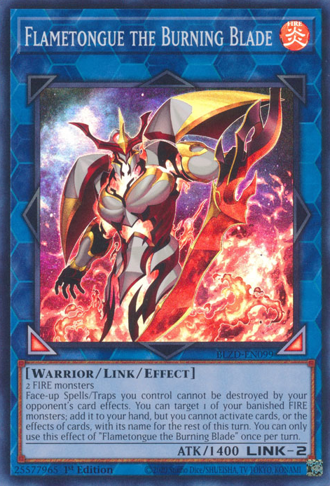 Flametongue the Burning Blade (BLZD-EN099)