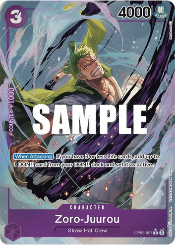 Zoro-Juurou (Alternate Art) (OP05-067)